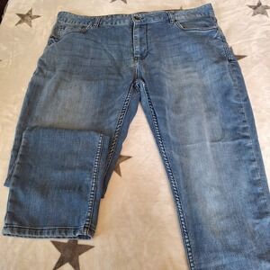 Union Sea Wa Men's Size 40/30.5 Jeans Light Blue Stretch Denim Comfort Quality